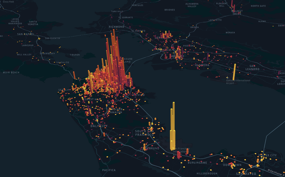 Power BI maps Map based visualization - Geos 9253064
